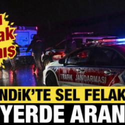 Pendik'te sınırında sel felaketi: 2 kişi her yerde aranıyor... Camı kırarak çıkmış!