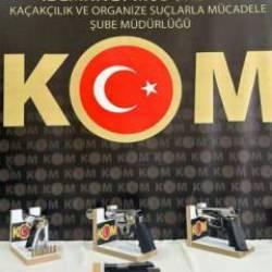 Sivas'ta kaçak silah operasyonu!