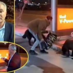 İbretlik görüntü: Besledikleri köpekler insanlara saldırdı!