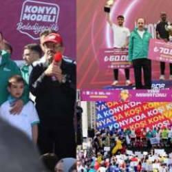 4. Uluslararası Konya Yarı Maratonu Türkiye’den ve dünyadan sporcuları buluşturdu