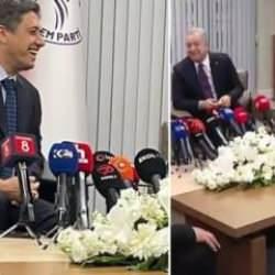 MHP-DEM Parti bayramlaşmasına damga vuran "çay" şakası