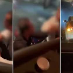 Sultangazi'de otobüs şoförü ile otomobil sürücüsünün kavgası kamerada