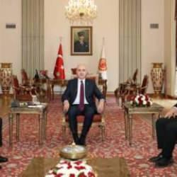 TBMM Başkanı Kurtulmuş, HÜDA PAR Genel Başkanı Yapıcıoğlu'nu kabul etti