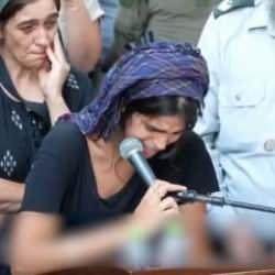 İsrailli aileler cenazelerinde bile ağızlarında kötülük saçılıyor! 