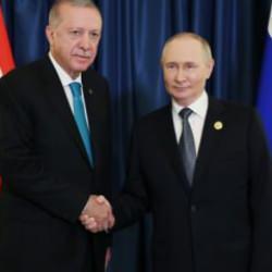 Cumhurbaşkanı Erdoğan Çin'de Putin ile görüştü