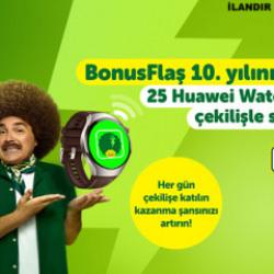 Garanti BBVA Bonus Flaş Huawei Çekilişi 25 Ekim 2025