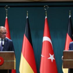 Erdoğan'dan Alman Başbakanı'na 'İsrail' tepkisi: Siz bunları görmüyor musunuz?