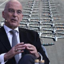 Yunanistan Savunma Bakanı Nikos Dendias: Türkiye 1 milyondan fazla drone konuşlandırıyor