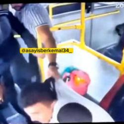 Gaziantep'te otobüs şoförü feci şekilde darp edildi...