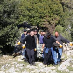 Keçilerini otlatırken buldu: 300 kilogram ağırlığında! Hemen ihbar etti