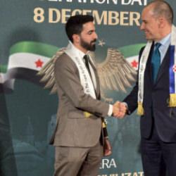 BM'de Suriye kutlaması