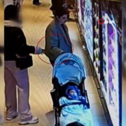 Kılıktıktan kılığa giren cep telefonu hırsızı kadın kamerada