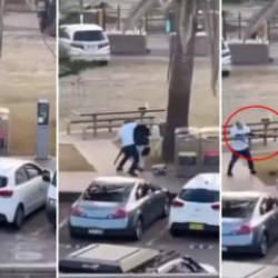 Silah tecrübesi olmayan Müslüman manav Avustralya'da kahraman oldu: Çıplak elle destan...