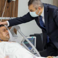 Ortaokul &ouml;ğrencisi tarafından vurulan okul m&uuml;d&uuml;r&uuml; servise alındı