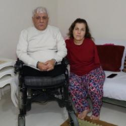 Trabzon'da bedensel engelli &ccedil;iftin hayata tutunma hik&acirc;yesi