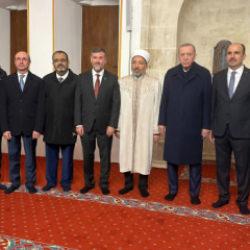 Habib-i Neccar ibadete a&ccedil;ıldı: Başkan Altay'dan Cumhurbaşkanı Erdoğan'a &ouml;zel teşekk&uuml;r