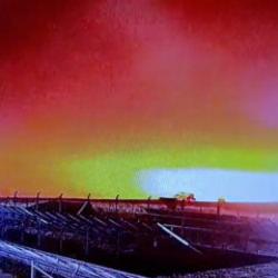 Libya heyetini taşıyan u&ccedil;ağın d&uuml;ş&uuml;ş anına ait g&ouml;r&uuml;nt&uuml;ler ortaya &ccedil;ıktı