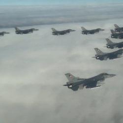 Mehmet&ccedil;ik G&ouml;k Vatan semalarında dosta g&uuml;ven d&uuml;şmana korku saldı