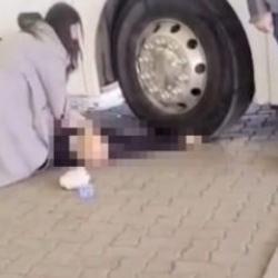 Edirne'de korkun&ccedil; kaza! Yedek şof&ouml;r, asıl şof&ouml;r&uuml; ezerek &ouml;ld&uuml;rd&uuml;