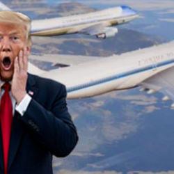 Beklenmedik hareketlilik! Trump'ın u&ccedil;an kalesi Washington'a &ccedil;ağrıldı!