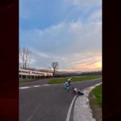 Kenan Sofuoğlu'nun oğlu Zayn ge&ccedil;irdiği kaza ile herkesi korkuttu