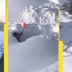 Kam&ccedil;atka'da kar kalınlığının 3 metreyi aştı