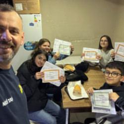 Takdir ve teşekk&uuml;r belgesini getiren, bedava d&ouml;ner ayranı kaptı