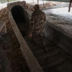 Ayn İsa'da ter&ouml;r &ouml;rg&uuml;t&uuml; YPG'nin evlerin i&ccedil;inden a&ccedil;tığı t&uuml;nelleri g&ouml;r&uuml;nt&uuml;lendi