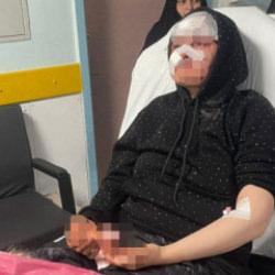 Gaziantep'te boşanmak isteyen karısını adliye &ouml;n&uuml;nde &ouml;ld&uuml;resiye d&ouml;vd&uuml;