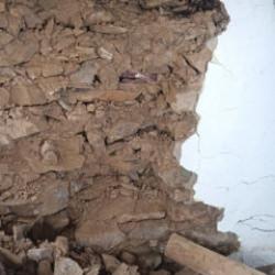 Batman'da heyelan: Bir ev toprak altında kaldı!