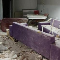 Kız yurdunda patlama: &Ouml;ğrenciler otele yerleştirildi