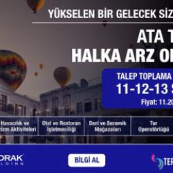  ATA TURİZM - Halka Arz Yayını