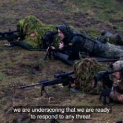 G&uuml;&ccedil;l&uuml;y&uuml;z cesuruz hazırız... 66. Mekanize Piyade Tugayı Almanya'dan mesaj g&ouml;nderdi