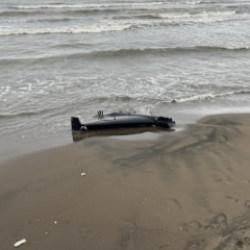 Ordu'da sahilde insansız hava aracı par&ccedil;ası bulundu! İstanbul'dan ekip gidiyor