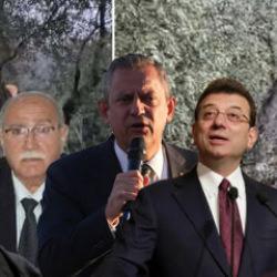 CHP'de &ccedil;evre riyakarlığı: &Ouml;zel konuşurken, başkanı zeytinlikleri kesti