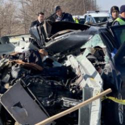 Karaman'daki feci kaza 2 kişi hayatını kaybetti