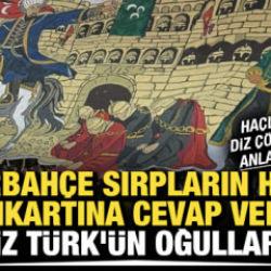 Fenerbah&ccedil;e, Sırpların hadsiz pankartına cevap verdi! 'Hepiniz T&uuml;rk'&uuml;n oğullarısınız'