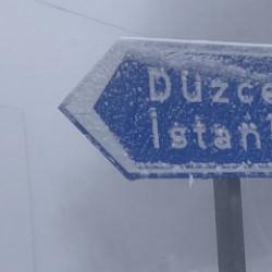  İstanbul'un yanı başında kar yağışı etkili oldu!