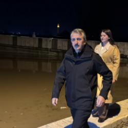 Edirne de taşkın alarmı! Tunca K&ouml;pr&uuml;s&uuml; trafiğe kapatılıyor