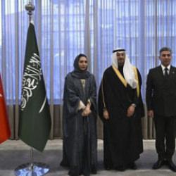 Suudi Arabistan'ın Ankara B&uuml;y&uuml;kel&ccedil;iliği başkentte iftar verdi