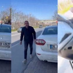 Avcılar&rsquo;da trafikte tartışma cep yaktı! Aracından inen s&uuml;r&uuml;c&uuml;ye 180 bin TL ceza 