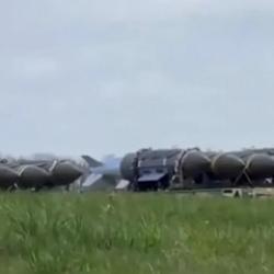 Amerikan B-1 bombardıman u&ccedil;aklarına devasa m&uuml;himmatlar y&uuml;klenirken g&ouml;r&uuml;nt&uuml;lendi