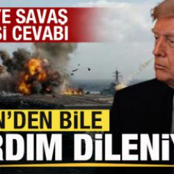 İran'dan son dakika ABD a&ccedil;ıklaması! Savaş gemisi cevabı: &Ccedil;in'den yardım dileniyor