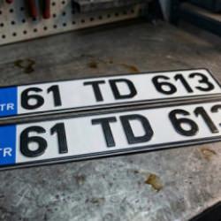 Plaka basım &uuml;creti 2026: İşte plaka yenileme maliyeti