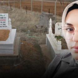 Aksaray'da anne ve babasının kabri başında &ouml;ld&uuml;r&uuml;len Gamze toprağa verildi 