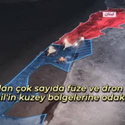 İran ve Hizbullah'tan İsrail'e eş zamanlı f&uuml;ze kıskacı