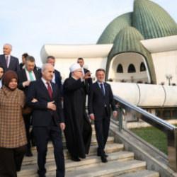 Kurtulmuş, Zagreb Camisi'nde "Ayasofya" temalı sergi a&ccedil;ılışında konuştu