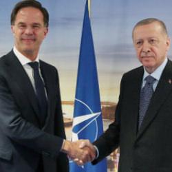 Cumhurbaşkanı Erdoğan, NATO Genel Sekreteri Rutte ile g&ouml;r&uuml;şt&uuml;