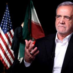 İran'dan ABD'ye s&uuml;rpriz mektup! Pezeşkiyan'dan Amerika halkına tarihe ge&ccedil;en sesleniş