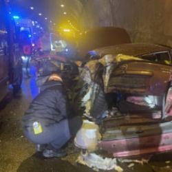 Bolu Dağı T&uuml;neli'nde korkutan kaza: &Ccedil;ok sayıda yaralı var!